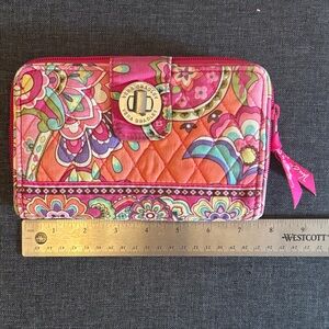 Vera Bradley Pink Swirl Wallet
